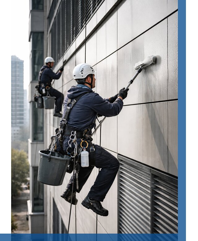 Мойка вентилируемого фасада в Черемхове от 261 р. | ВЫСОТНИК-Чрм