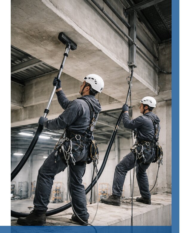 Обеспыливание потолочных конструкций в Черемхове от 261 р. |ВЫСОТНИК-Чрм