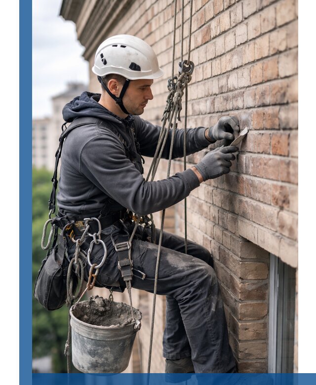 Качественный ремонт кирпичной кладки фасада в Черемхове с гарантией