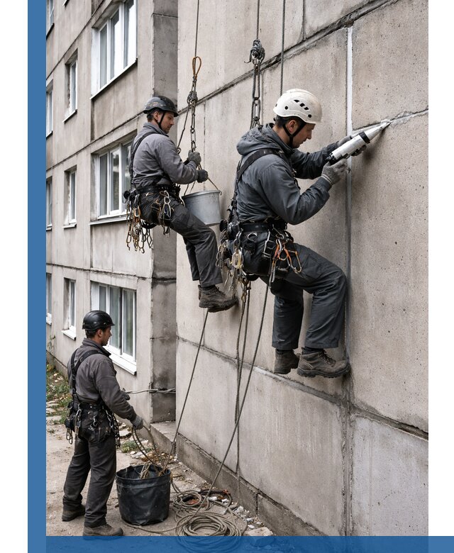 Герметизация межпанельных швов в Черемхове с гарантией герметичности