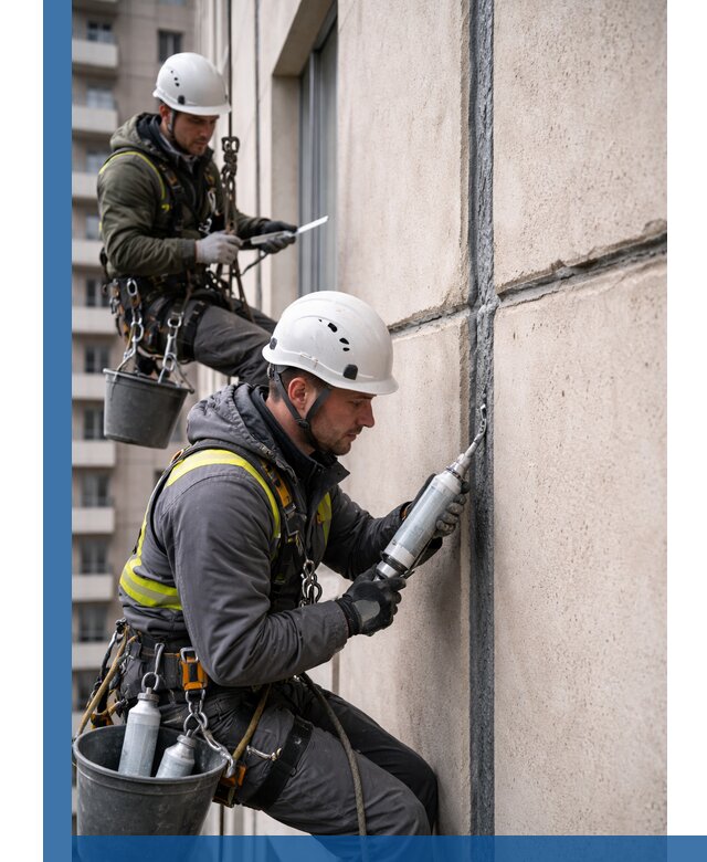 Герметизация деформационных швов фасада в Черемхове качественно