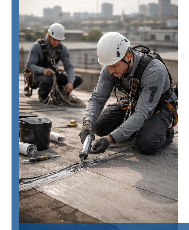 Аварийное и капитальное устранение протечек кровли в Черемхове