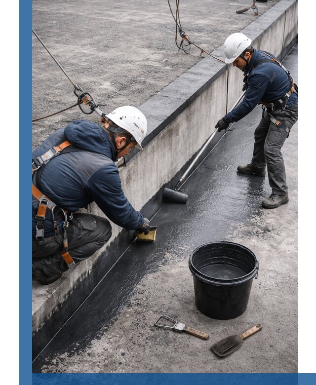 Гидроизоляция кровли жидкой резиной профессионально в Черемхове