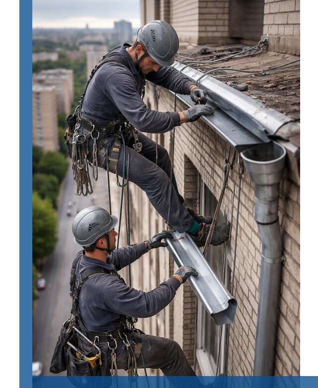 Ремонт водосточных желобов в Черемхове, быстро и качественно