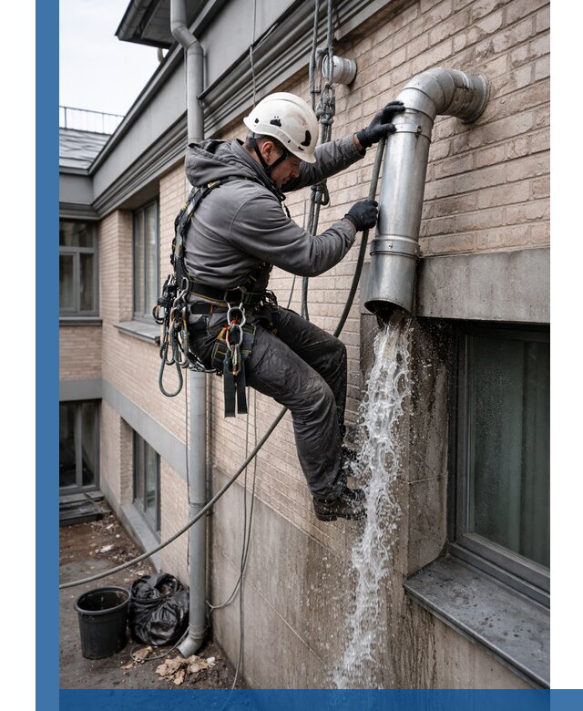 Профессиональная прочистка водосточных труб в Черемхове с гарантией