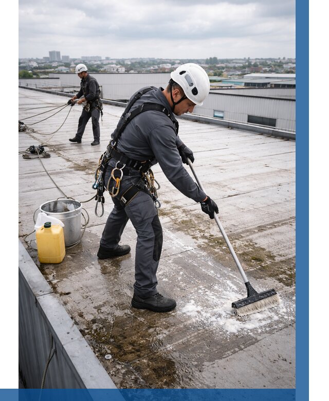 Очистка крыши по графику в Черемхове от 7820 р. | ВЫСОТНИК-Чрм