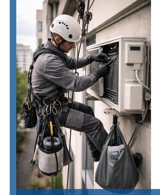 Обслуживание внешнего блока кондиционера в Черемхове профессионально