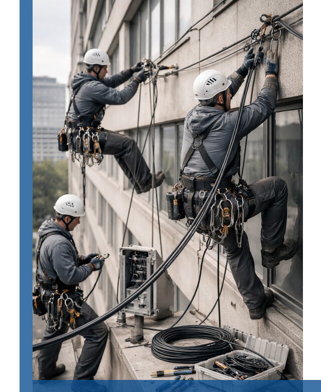 Прокладка оптоволоконного кабеля в Черемхове под ключ с тестированием