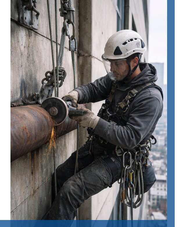 Резка металла на высоте в Черемхове по цене от 4692 р. | ВЫСОТНИК-Чрм