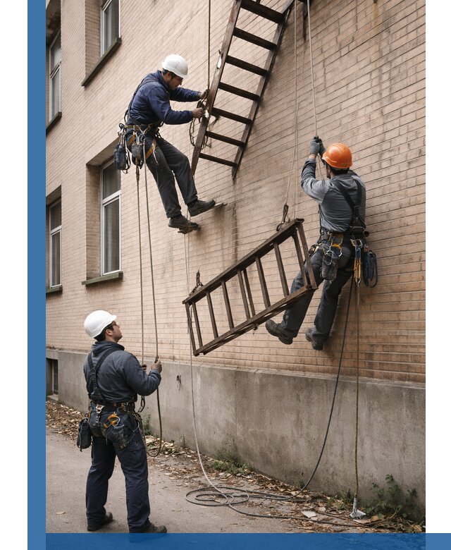 Демонтаж пожарной лестницы в Черемхове быстро и безопасно