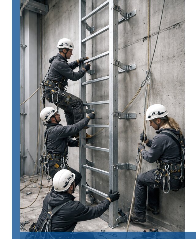 Монтаж металлических лестниц в Черемхове под ключ со гарантией