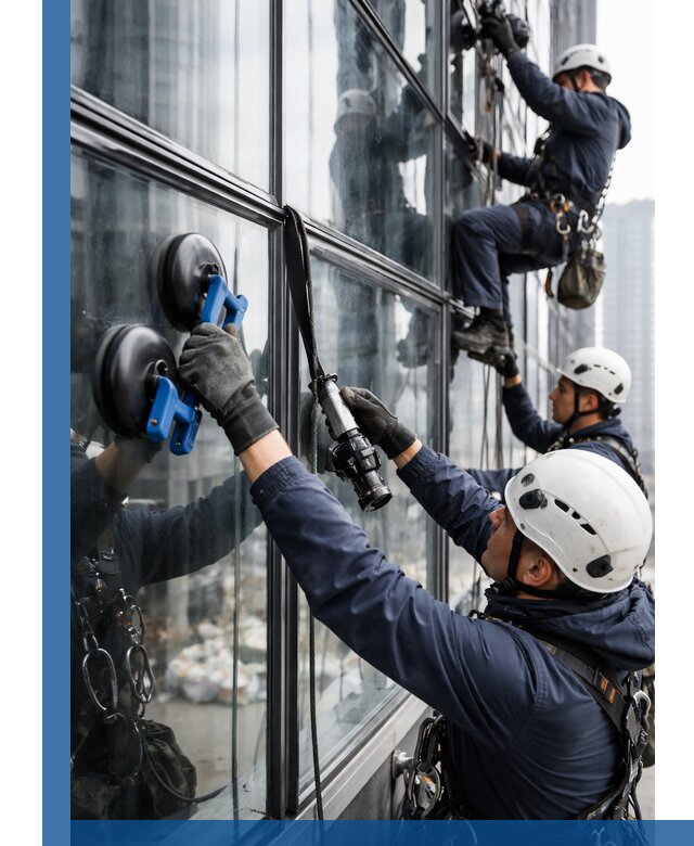 Радиусное остекление фасадов под ключ в Черемхове с гарантиями