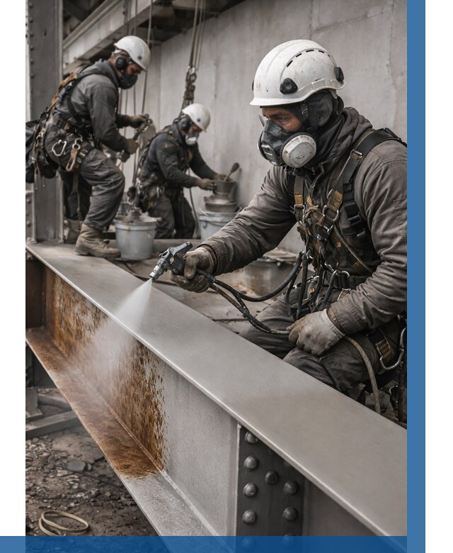 Антикоррозионная покраска металла в Черемхове от 730 р. | ВЫСОТНИК-Чрм