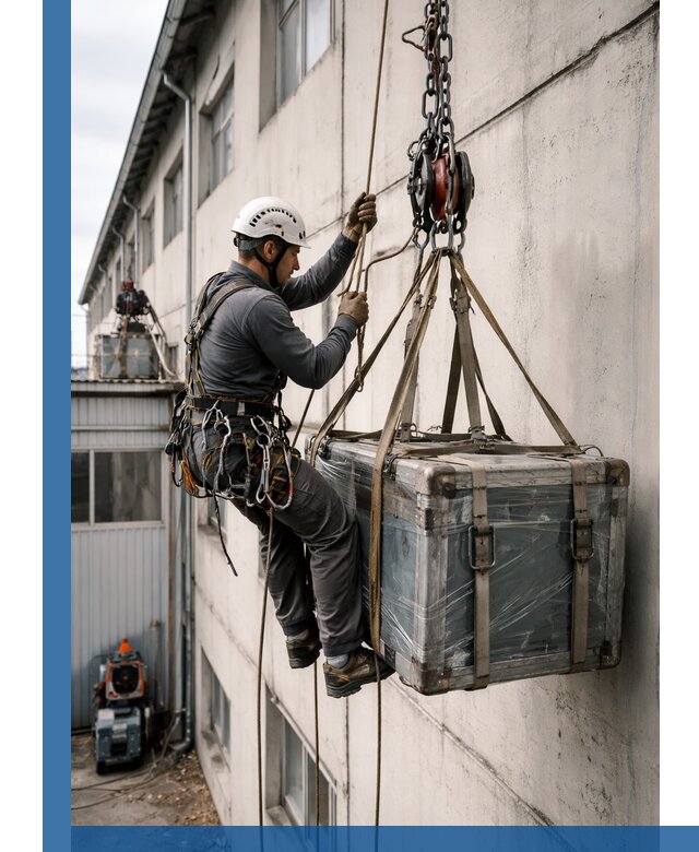 Подъем грузов на высоту в Черемхове для промышленных объектов