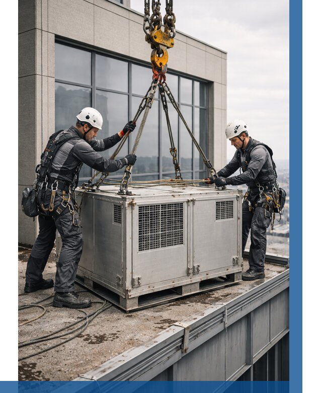 Такелажные работы на высоте в Черемхове от 8341 р. | ВЫСОТНИК-Чрм