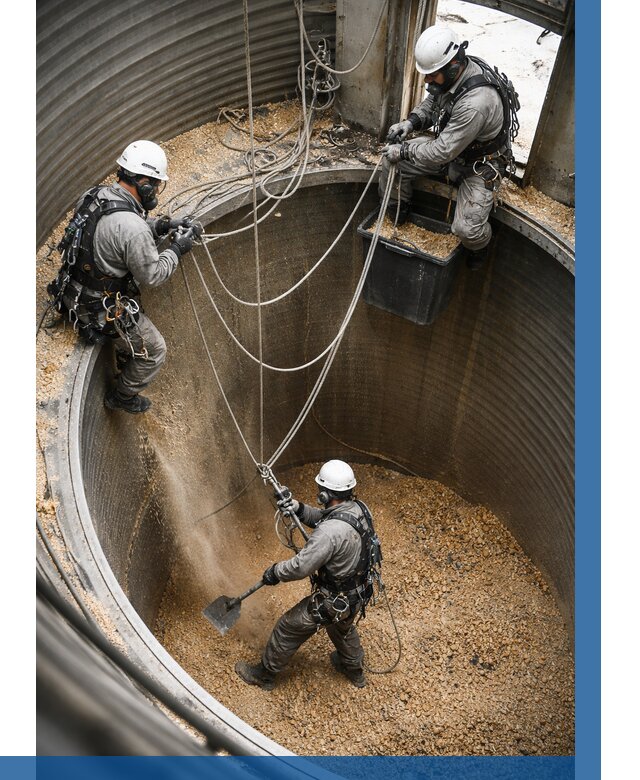 Чистка зерновых бункеров в Черемхове от 12511 р. | ВЫСОТНИК-Чрм