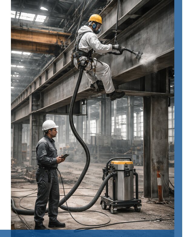 Обеспыливание конструкций в цехе в Черемхове от 4379 р. | ВЫСОТНИК-Чрм