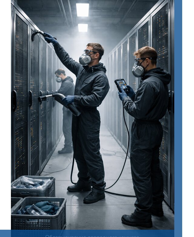 Обеспыливание серверной комнаты в Черемхове от 4692 р. | ВЫСОТНИК-Чрм