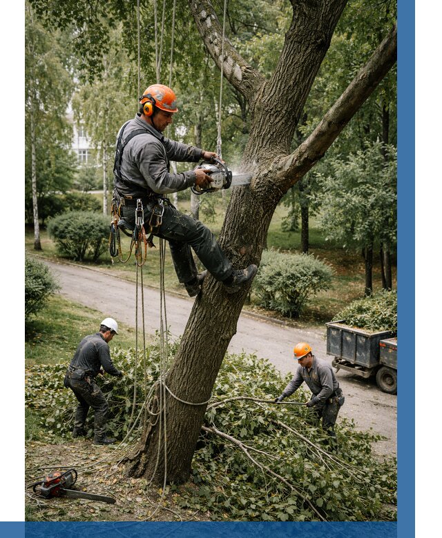 Кронирование деревьев в Черемхове от 6777 р. | ВЫСОТНИК-Чрм