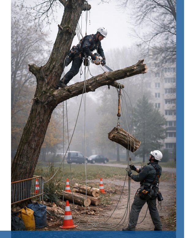 Удаление аварийных деревьев в Черемхове от 15639 р. | ВЫСОТНИК-Чрм