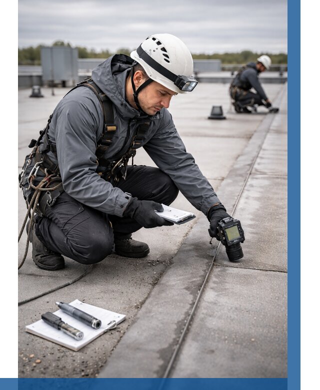 Обследование кровли на протечки в Черемхове от 4692 р. | ВЫСОТНИК-Чрм