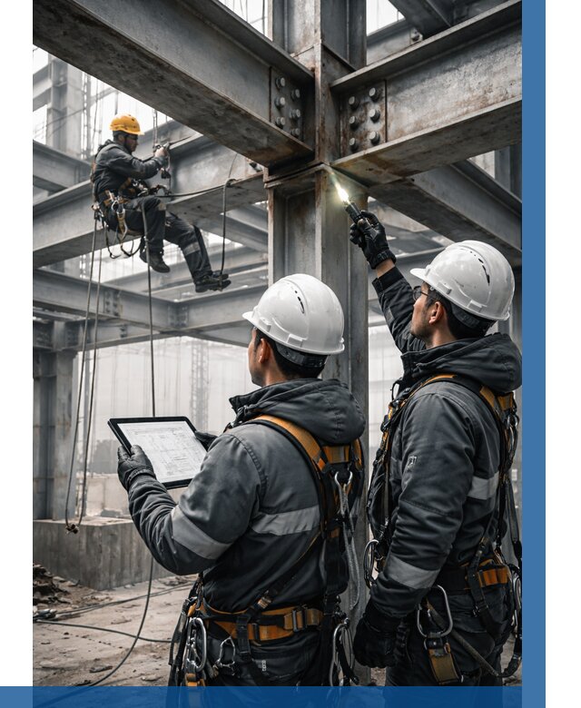 Обследование металлоконструкций в Черемхове от 5734 р. | ВЫСОТНИК-Чрм