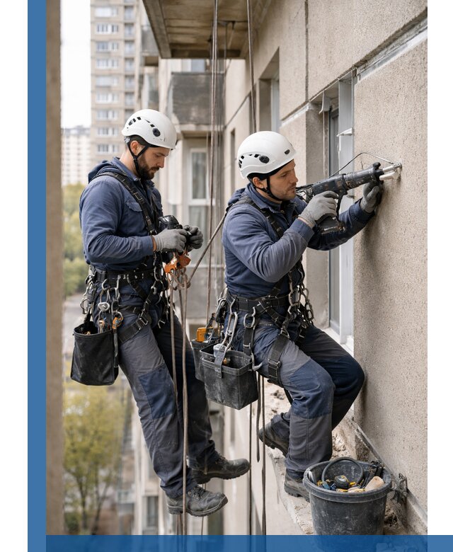 Промышленные альпинисты высотные работы и монтаж в Черемхове